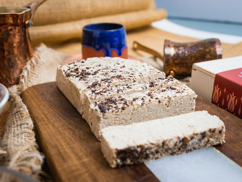 Turkish Coffee Tahini Halva