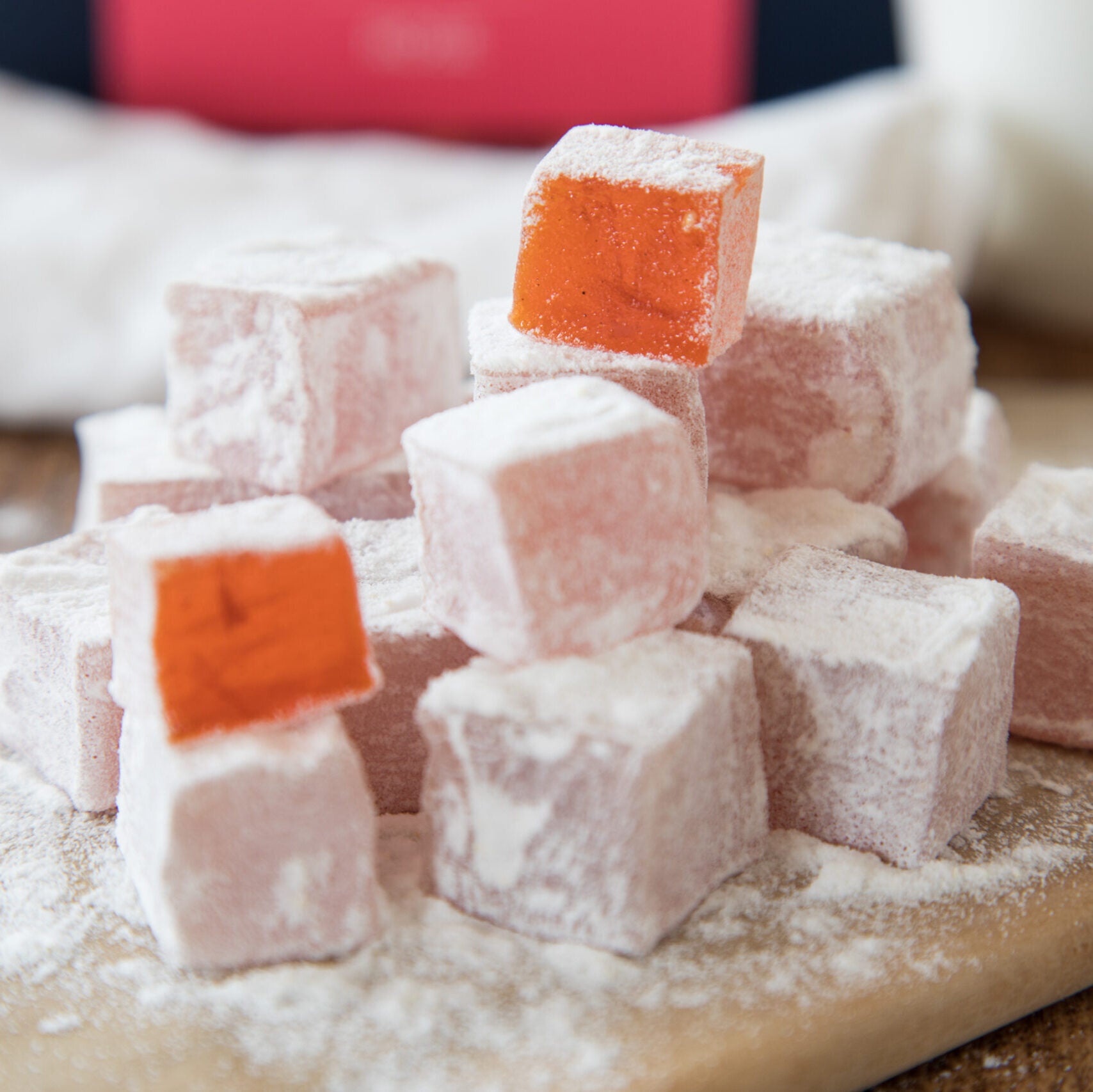 Rose Petal Turkish Delight