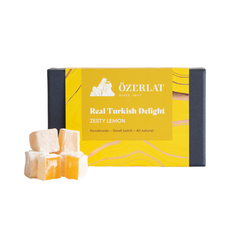 Zesty Lemon Turkish Delight